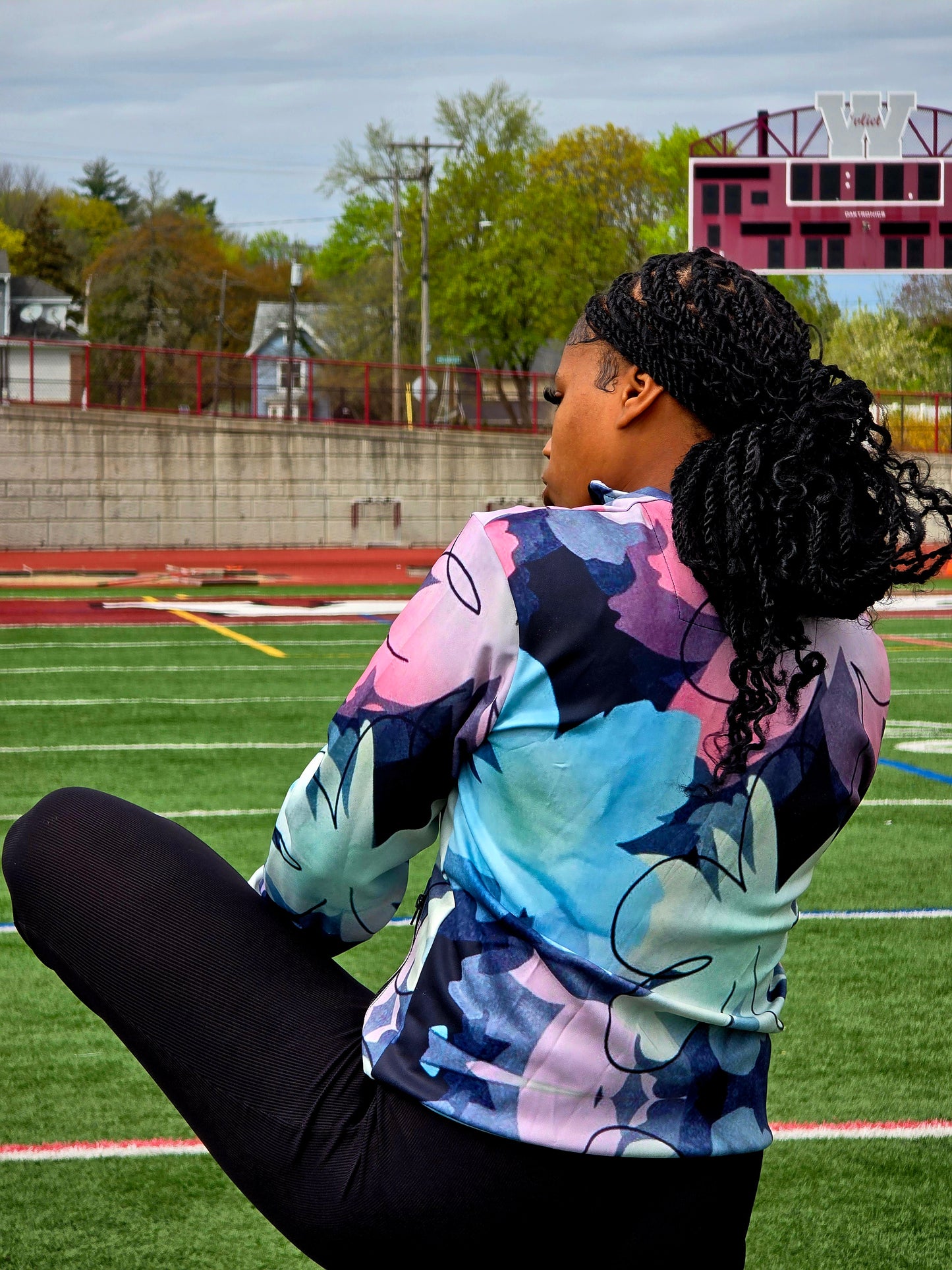 GARME Essential Floral Burst Full Zip