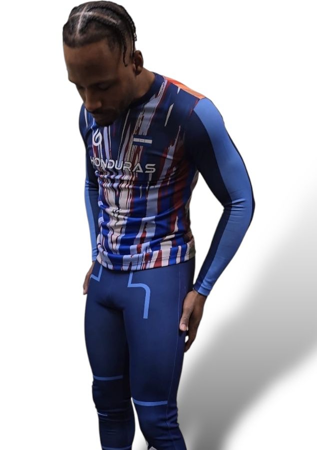 2024 Camiseta de Manga Larga Nacional de Honduras