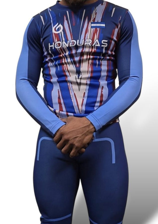 2024 Camiseta de Manga Larga Nacional de Honduras